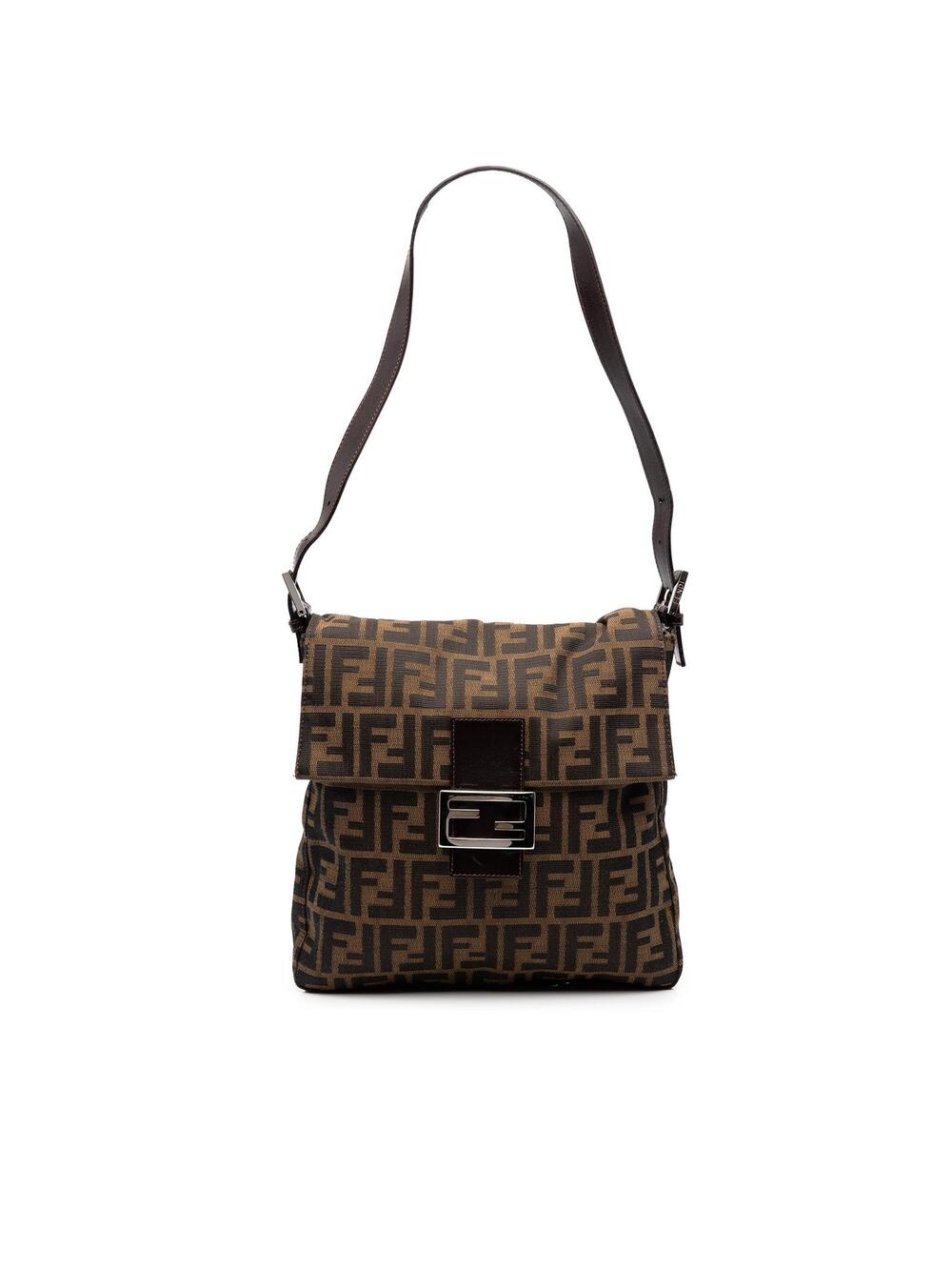 Fendi Zucca Canvas Shoulder Bag Pre- #362336F11B